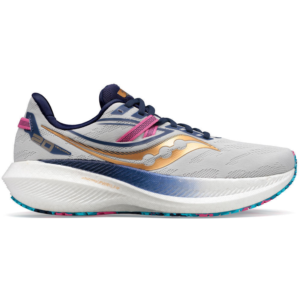 Saucony Triumph 20 Hardloopschoenen Wit/Goud Heren