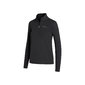 Saucony Solstice 1/4 Zip Hardloopshirt Lange Mouwen Zwart Dames