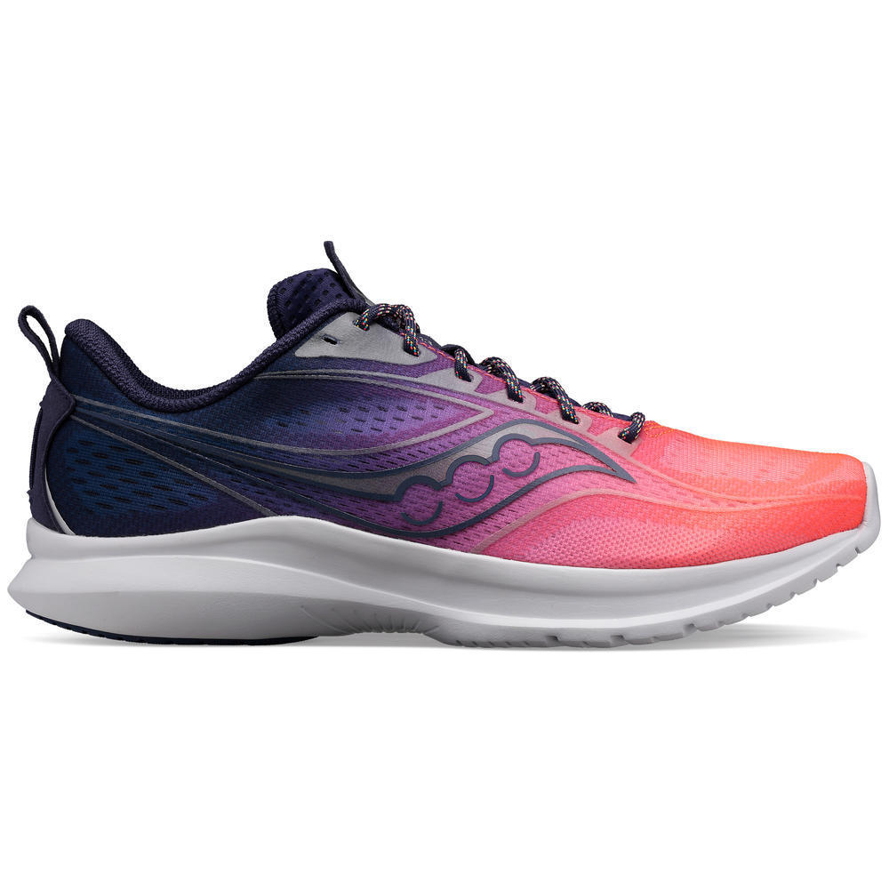 Saucony Kinvara 13 Hardloopschoenen Donkerblauw/Roze Heren