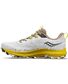 Saucony Peregrine 13 Trail Hardloopschoenen Wit/Geel Heren