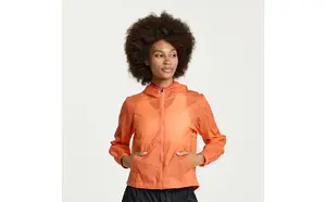 Saucony Elevate Packaway Hardloopjack Roze Dames