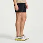 Saucony Explorer Utility 6 Inch Hardloopbroek Kort Zwart Heren