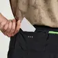 Saucony Explorer Utility 6 Inch Hardloopbroek Kort Zwart Heren