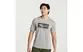 Saucony Stopwatch Graphic Hardloopshirt Korte Mouwen Lichtgrijs Heren