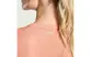 Saucony Stopwatch Hardloopshirt Korte Mouwen Roze/Oranje Dames
