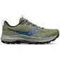 Saucony Peregrine 13 Trail Hardloopschoenen Groen/Zwart Heren