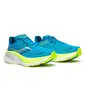 Saucony Hurricane 24 Hardloopschoenen Blauw/Geel Heren