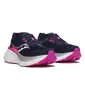 Saucony Hurricane 24 Hardloopschoenen Donkerblauw/Paars Dames
