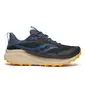 Saucony Xodus Ultra 3 Trail Hardloopschoenen Zwart/Blauw Heren