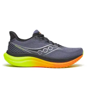 Saucony Triumph 23 Hardloopschoenen Grijs/Geel/Oranje Heren