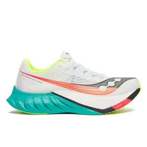 Saucony Endorphin Pro 4 Hardloopschoenen Wit/Multi Heren