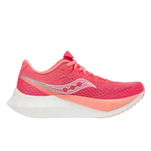 Saucony Endorphin Pro 4 Hardloopschoenen Roze/Wit Dames