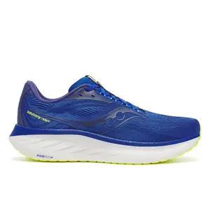 Saucony Ride 18 Hardloopschoenen Blauw/Geel Heren