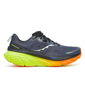 Saucony Guide 18 Hardloopschoenen Donkerblauw/Groen/Oranje Heren