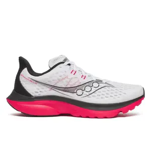 Saucony Kinvara 16 Hardloopschoenen Wit/Roze Heren