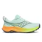 Saucony Peregrine 16 Hardloopschoenen Groen/Oranje Dames