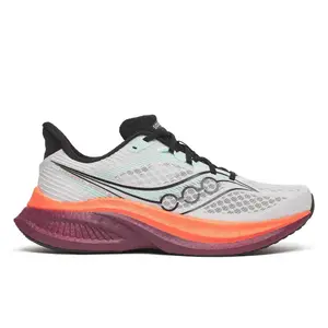 Saucony Endorphin Speed 5 Hardloopschoenen Wit/Donkerpaars Heren