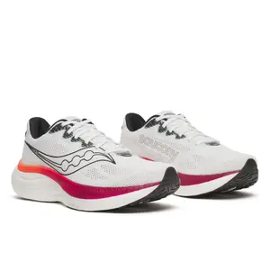 Saucony Ride 19 Hardloopschoenen Wit/Roze Heren