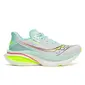 Saucony Endorphin Azura Hardloopschoenen Wit/Lichtgroen/Geel Dames