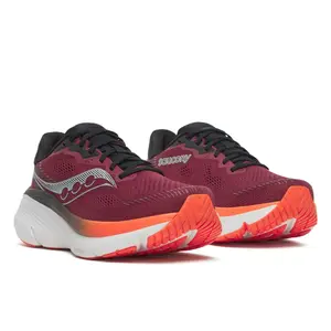 Saucony Guide 19 Hardloopschoenen Donkerrood/Oranje Heren