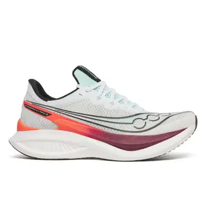 Saucony Endorphin Pro 5 Hardloopschoenen Wit/Donkerpaars Heren
