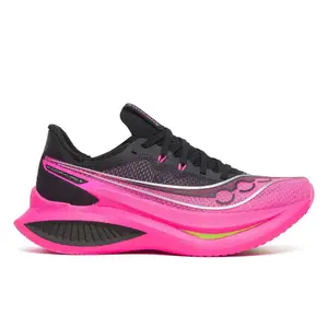Saucony Endorphin Pro 5 Hardloopschoenen Zwart/Roze Dames
