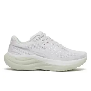 Saucony Ride 19 Hardloopschoenen Lichtgrijs/Lichtgroen Dames