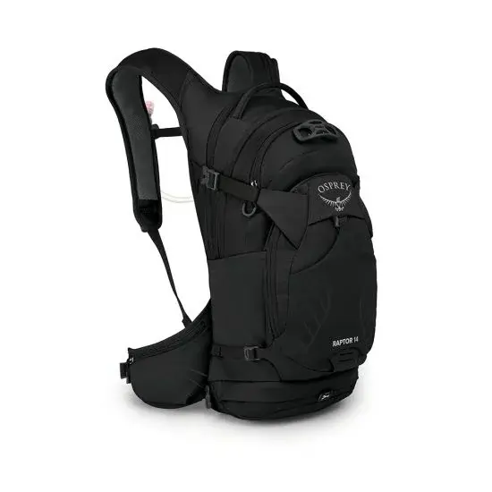 Osprey Raptor 14 Fietsrugzak Zwart