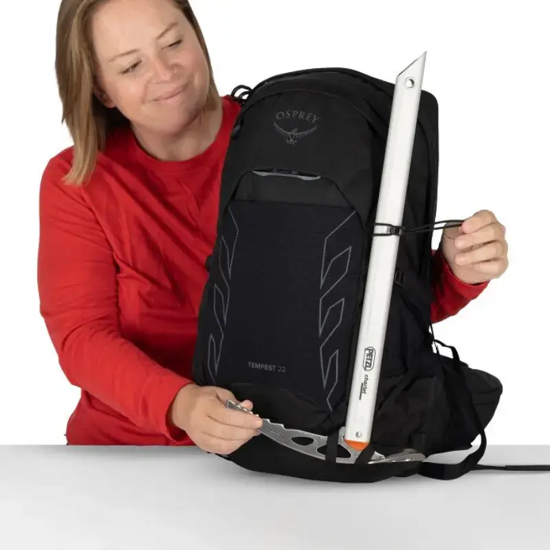 Osprey Tempest 22 EF Fietsrugzak Zwart/Grijs
