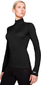 Icebreaker Bodyfit 200 Lightweight Chakra Zip Black Ondershirt Dames