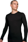 Icebreaker Bodyfit 200 Lightweight Oasis Crewe Black Ondershirt Heren