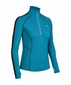 Icebreaker Quest Zip Longsleeve Dames Gulf 
