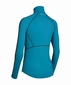 Icebreaker Quest Zip Longsleeve Dames Gulf 