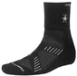 Smartwool PhD Cycling Light 3/4 Crew Black Sokken