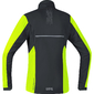 GORE Wear R5 Windstopper Hardloopjack Zwart/Neon Geel Heren
