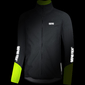 GORE Wear C5 Gore-Tex Active Fietsjack Zwart/Neon Geel Heren