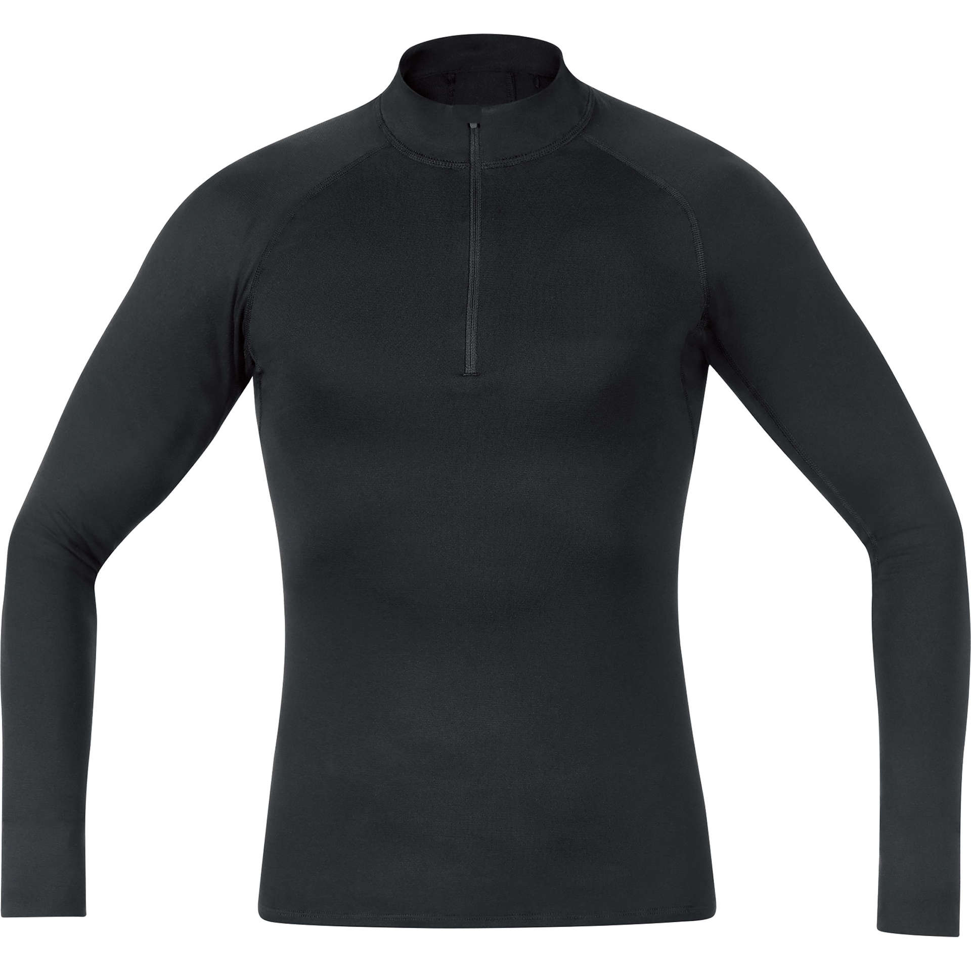 GORE Wear BL Thermo Turtleneck Thermoshirt Lange Mouwen Zwart Heren