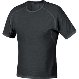 GORE Wear BL Ondershirt Korte Mouwen Zwart Heren