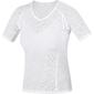 GORE Wear BL Ondershirt Korte Mouwen Wit Dames