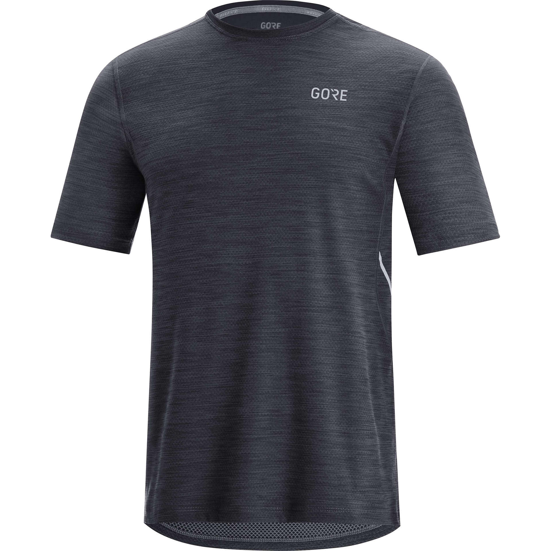 GORE Wear R3 Hardloopshirt Korte Mouwen Zwart Heren