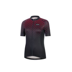 GORE Wear Hakka Fietsshirt Korte Mouwen Zwart/Roze Dames