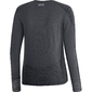 GORE Wear Vivid Hardloopshirt Lange Mouwen Zwart Dames