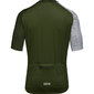 GORE Wear C5 Fietsshirt Korte Mouwen Groen/Wit Heren