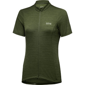 GORE Wear C3 Fietsshirt Korte Mouwen Groen Dames