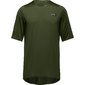 GORE Wear TrailKPR Tech MTB Fietsshirt Korte Mouwen Groen Heren