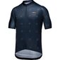 GORE Wear Daily Fietsshirt Korte Mouwen Blauw/Wit Heren