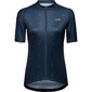 GORE Wear Daily Fietsshirt Korte Mouwen Blauw/Wit Dames