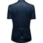 GORE Wear Daily Fietsshirt Korte Mouwen Blauw/Wit Dames