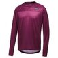 GORE Wear TrailKPR Daily MTB Fietsshirt Lange Mouwen Paars Heren
