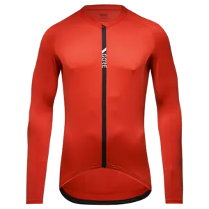 GORE Wear Torrent Fietsshirt Lange Mouwen Rood Heren